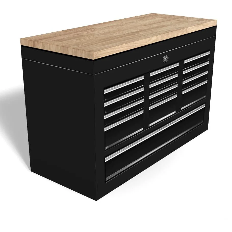 Butcherblock Workbench Tool Box Chest Freezer Wrap